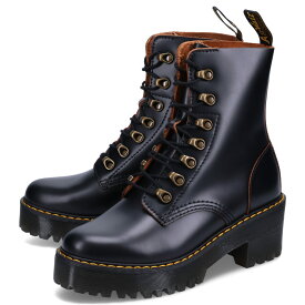 Dr.Martens LEONA HEELED BOOTS ドクターマーチン ブーツ ヒールブーツ レディース 厚底 ブラック 黒 22601001