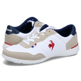 【最大1000円OFFクーポン配布中】 le coq sportif LA SEGUR III WIDE ルコック スポルティフ スニーカー ラ セギュール 3 ワイド レディース ホワイト 白 QL3VJC07WN