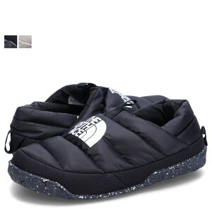【最大1000円OFFクーポン発行中】 THE NORTH FACE W NUPTSE MULE 6 ノースフェイス サンダル ミュール スリッポン ヌプシ レディース ブラック ホワイト 黒 白 NF0A5G2B