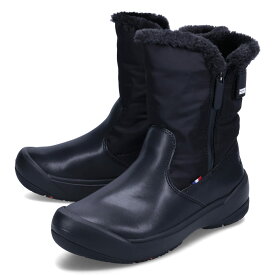 le coq sportif LCS LARCHE 3 ルコック スポルティフ ブーツ ショートブーツ LCS ラルシュ 3 レディース 防寒 サイドジップ ブラック 黒 QL3WJD81BK