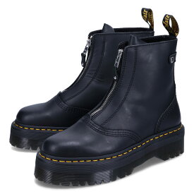 Dr.Martens JETTA ドクターマーチン ブーツ ジップ ジェッタメンズ レディース 厚底 ブラック 黒 27656001