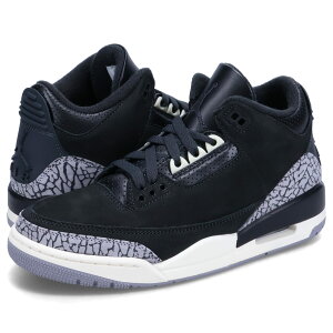 iCL NIKE GAW[_3 g Xj[J[ fB[X WMNS AIR JORDAN 3 RETRO ubN  CK9246-001