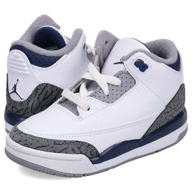 ナイキ NIKE ジョーダン3 レトロ スニーカー ベビー キッズ JORDAN 3 RETRO TD ホワイト 白 DM0968-140