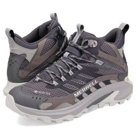 【最大1000円OFFクーポン配布中】 MERRELL MOAB SPEED 2 MID GORE-TEX メレル ハイキングシューズ ブーツ ウォーキング モアブ スピード 2 ゴアテックス メンズ グレー J037503