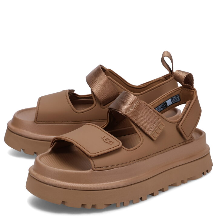 UGG ゴールデングロウブラウン22cm - サンダル