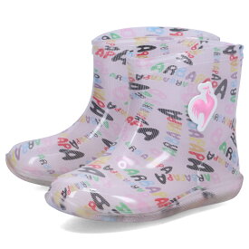 le coq sportif LCS LAMOTTE SHORT 2 BB ルコック スポルティフ レインブーツ 長靴 LCS ラモット ショート 2 BB キッズ バーバパパ コラボ 子供 男の子 女の子 ピンク QY5XJC02PM