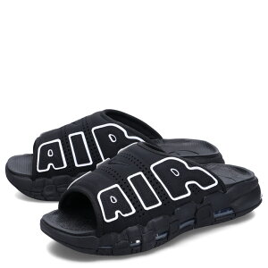 �i�C�L NIKE �G�A���A�A�b�v�e���| �T���_�� �X���C�h�T���_�� �����Y �y�� AIR MORE UPTEMPO SLIDE �u���b�N �� DV2132-001