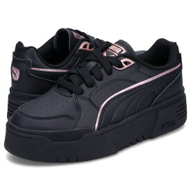 PUMA CA.FLYZ GLAM プーマ スニーカー ウィメンズ カリフォルニア フライズ グラム レディース 厚底 ブラック 黒 396389-02