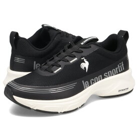 le coq sportif LCS R BORDEAUX ルコック スポルティフ スニーカー LCS R ボルドー レディース 軽量 ブラック 黒 LU4FSN55UZ
