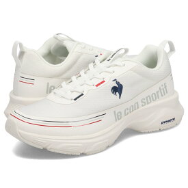 le coq sportif LCS R BORDEAUX ルコック スポルティフ スニーカー LCS R ボルドー レディース 軽量 ホワイト 白 LU4FSN55UZ