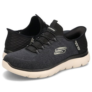 SKECHERS SLIP-INS SUMMITS KEY PACE �X�P�b�`���[�Y �X���b�v�C���Y �T�~�b�c �L�[�y�[�X �n���Y�t���[ �X�j�[�J�[ �����Y �y�� �u���b�N �� 232469W