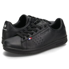 le coq sportif LA ROLAND ECL R ルコック スポルティフ スニーカー ラ ローラン レディース 2Eワイズ 防水 ブラック 黒 LU5SSN19UZ