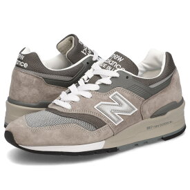 new balance ニューバランス 997 スニーカー メンズ Dワイズ MADE IN USA グレー U997GY