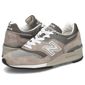 �y�ő�1000�~OFF�N�[�|�����s���z new balance �j���[�o�����X 997 �X�j�[�J�[ �����Y D���C�Y MADE IN USA �O���[ U997GY