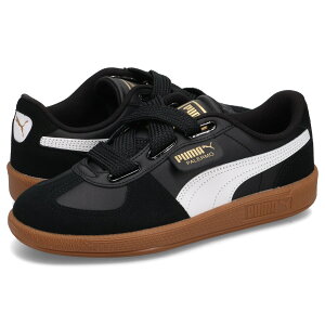 PUMA PALERMO WIDE LACE SD プーマ スニーカー パレルモ ワイド レース SD レディース ブラック 黒 402109-02