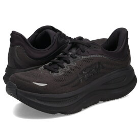 HOKA ONE ONE BONDI 9 WIDE ホカオネオネ スニーカー ボンダイ 9 ワイド メンズ 厚底 ブラック 黒 1162013