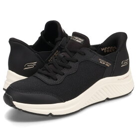 【最大1000円OFFクーポン発行中】 SKECHERS SLIP-INS BOBS ARCH COMFORT B SWEET スケッチャーズ スリップインズ ボブス アーチ コンフォート B スイート スニーカー レディース ブラック 黒 117627