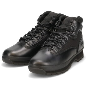 Timberland EURO HIKER L/F ティンバーランド ブーツ ユーロ ハイカー メンズ Wワイズ ブラック 黒 A6DYH-EL2