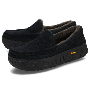 【最大1000円OFFクーポン発行中】 UGG ASCOT VIBRAM WRAP TECH アグ スニーカー スリッポン ローファー アスコット ビブラム ラップ テック メンズ ブラック 黒 1167670