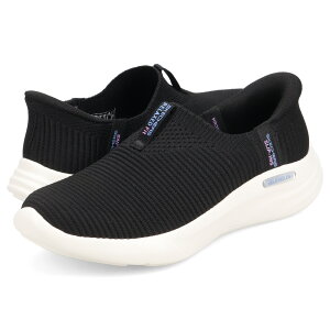 【最大1000円OFFクーポン発行中】 SKECHERS SLIP-INS RELAXED FIT SPORT スケッチャーズ スリップインズ リラックスフィット スポーツ スニーカー スリッポン レディース ブラック 黒 150355