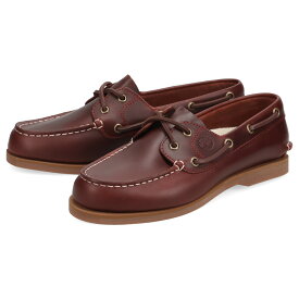 Timberland 2 EYE CLASSIC BOAT ティンバーランド デッキシューズ レディース ワインレッド A2Q9X-EIW