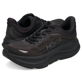 HOKA ONE ONE BONDI 9 ホカオネオネ スニーカー ボンダイ 9 メンズ ブラック 黒 1162011-BBLC
