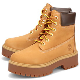 Timberland PREMIUM WP PLATFORM BOOT ティンバーランド ブーツ 6インチ プレミアム ウォータープルーフ プラットフォーム レディース 厚底 防水 ウィート A5RJD