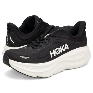 HOKA ONE ONE BONDI 9 �z�J�I�l�I�l �X�j�[�J�[ �{���_�C9 �����Y ���f�B�[�X �u���b�N �� 1162011-BWHT