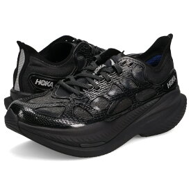 【最大1000円OFFクーポン発行中】 HOKA ONE ONE MACH X CAGED ホカオネオネ スニーカー マッハ X ケージド メンズ ブラック 黒 1168932-BMD