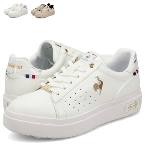 le coq sportif LCS SEVRES PF II ���R�b�N �X�|���e�B�t �X�j�[�J�[ LCS �Z�[���� PF II ���f�B�[�X �z���C�g �x�[�W�� �� LU5FRS76LZ ��̓�