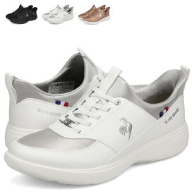 le coq sportif スニーカー LCS RHONE SI ルコック スポルティフ スニーカー LCS ローヌ SI レディース 軽量 LCS RHONE SI ブラック ホワイト ピンク 黒 白 LU6SSN00LZ