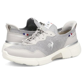 le coq sportif スニーカー LCS LOIRE ルコック スポルティフ スニーカー LCS ロワール レディース 軽量 3Eワイズ グレー シルバー LU6SSN01LZ