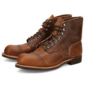 RED WING SHOES IRON RANGER レッドウィング アイアンレンジャー ブーツ メンズ Dワイズ USA製 ブラウン 8085
