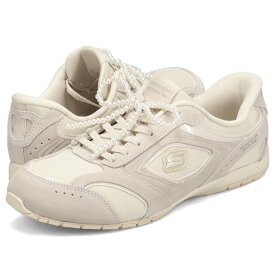 【最大1000円OFFクーポン発行中】 SKECHERS HANDS FREE SLIP-INS RETRO LITE スケッチャーズ スリップインズ レトロライト スニーカー レディース 軽量 ベージュ 104781