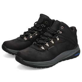 【最大1000円OFFクーポン発行中】 SKECHERS SLIP-INS MEROE スケッチャーズ スリップインズ リラックスドフィット メロエ パイクマン ブーツ ハイキングブーツ メンズ 幅広 防水 防滑 ブラック 黒 205285WW