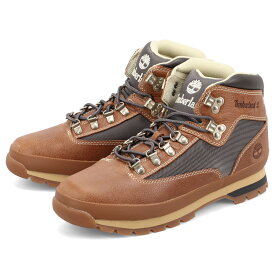 Timberland EURO HIKER L ティンバーランド ブーツ ハイキングブーツ ユーロハイカー メンズ Wワイズ 防水 ブラウン A2PUS