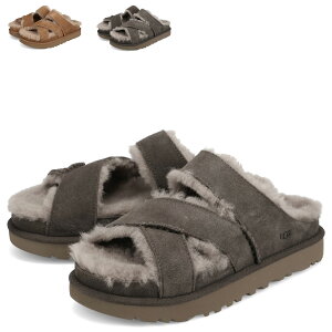 UGG GREENPORT CROSS STRAP SLIDE �A�O �T���_�� �X���b�p �O���[���|�[�g �N���X�X�g���b�v �X���C�h ���f�B�[�X ���� �`�F�X�i�b�g �_�[�N �O���[ 1178470 ��̓�