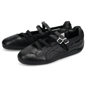 PUMA SPEEDCAT BALLET CROC �v�[�} �X�s�[�h�L���b�g �o���G �N���b�N �X�j�[�J�[ ���f�B�[�X �u���b�N �� 405327 ��̓�