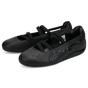 PUMA SPEEDCAT BALLET LTHR WNS �v�[�} �X�s�[�h�L���b�g �o���G ���U�[ �E�B�����Y �X�j�[�J�[ �o���G�X�j�[�J�[ ���f�B�[�X �u���b�N �� 406144 ��̓�