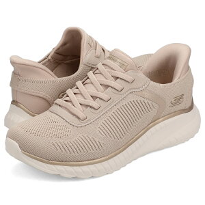 SKECHERS HANDS FREE SLIP-INS BOBS SQUAD CHAOS �X�P�b�`���[�Y �X���b�v�C���Y �{�u�X �X�|�[�g �X�N���b�h �J�I�X �X�j�[�J�[ ���f�B�[�X �x�[�W�� 117497W