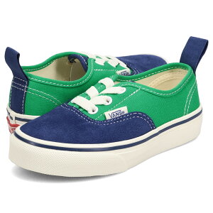 VANS AUTHENTIC ELASTIC LACE ���@���Y �I�[�Z���e�B�b�N �G���X�e�B�b�N ���[�X �X�j�[�J�[ �L�b�Y �L�����o�X �o���Y �l�C�r�[ VN000VAC5TU