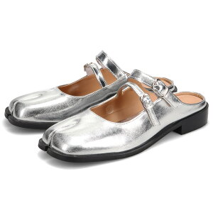 PAES 20255 DOUBLE BUCKLE MULE �y�C�Y �T���_�� �~���[�� ���� ���f�B�[�X �y�� �V���o�[