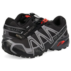 SALOMON SPEEDCROSS 3 GORE-TEX �T������ �X�j�[�J�[ �����Y ���f�B�[�X �u���b�N �� L47731700