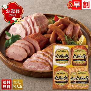 お歳暮 御歳暮 早割 冬ギフト 帰歳暮 ギフト プレゼント 送料無料 ギフト 2025 福留ハム 九州の恵み 「F-500」 肉 肉加工品 ハム 福留ハム 九州産豚肉 ホワイトロースハム 焼豚 ポークローフ ウ