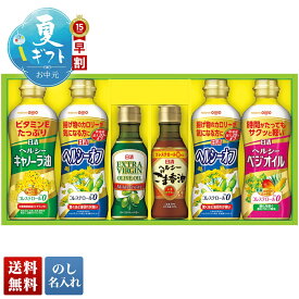お中元 早割 御中元 夏ギフト ギフト プレゼント 暑中見舞い 2026 送料無料 日清 バラエティオイルギフト 「OV-30N」 調味料 油 食油 オリーブオイル エキストラバージン ごま香油ヘルシーキャノーラ油