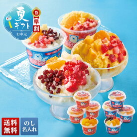 お中元 早割 御中元 夏ギフト ギフト プレゼント 暑中見舞い 2026 送料無料 南国白くまDX詰合せ 「SDX-43」 のし 名入れ スイーツ アイス アイスクリーム かき氷 南国白くま のし 名入れ可