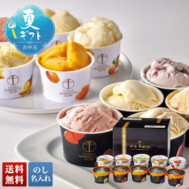 お中元 御中元 夏ギフト ギフト プレゼント 暑中見舞い 2026 送料無料 「銀座千疋屋」銀座プレミアムアイス＆ソルベ 「PGS-139N」 のし 名入れ スイーツ アイス アイスクリーム 名店 銀座千疋屋 プレミアムアイス