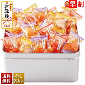 お歳暮 早割 御歳暮 冬ギフト 帰歳暮 ギフト プレゼント 送料無料 ギフト 2026 「法善寺あられ」海鮮あられ「K-30」 のし 名入れ可