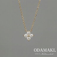 【金属アレルギー対応】ネックレス シルバー925 18Kコーティング ダイヤ ペンダント ニッケルフリー 上品…