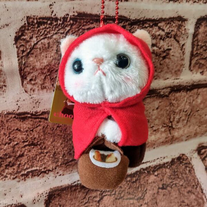 Choo おかしく Choo cat チューチューキャット赤ずきん ぬいぐるみ 